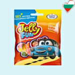 Jelly fun puuviljasegu kummikommid autod 90g