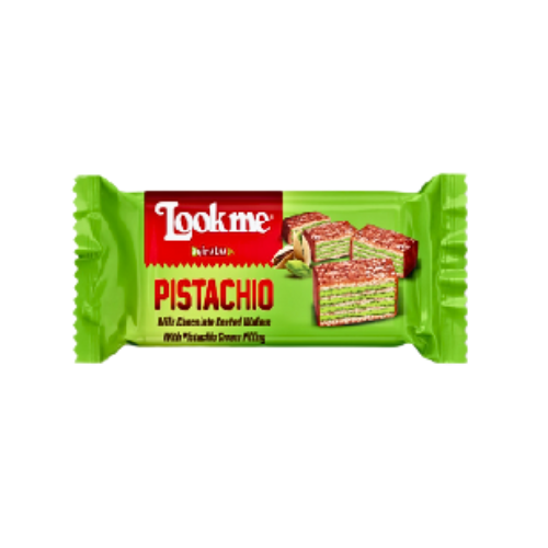 LookMe vahvel pistaatsiamaitselise kreemiga 38g LookMe vahvel pistaatsiamaitselise kreemiga 38g