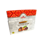 Ugurlu kastanikommid šokolaadiglasuuris kinkepakendis 320g